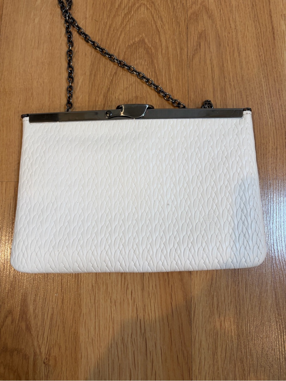 Patricia Nash White Asher Clutch Bag